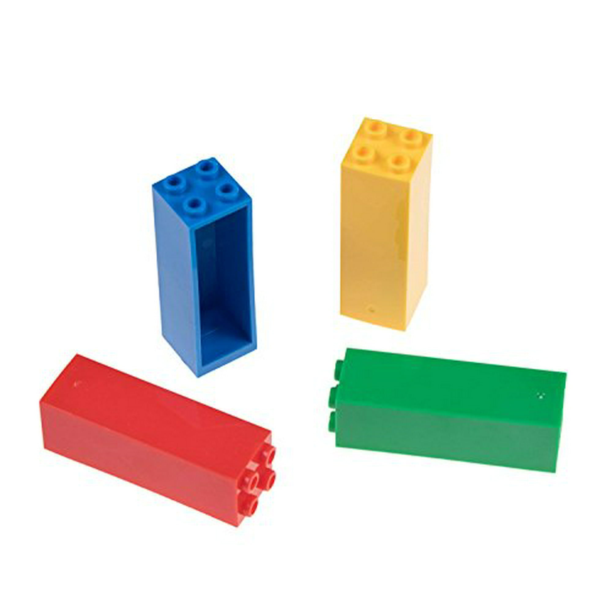 Strictly Briks Classic Baseplates 10 x 10 Brik Tower 100 Compatible with All Major Brands Building Bricks for Towers 4 Blue Green Red Yellow Stackable Base Plates 30 Stackers Walmart