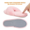 thumbnail image 2 of Dream Pairs Womens Slippers Soft Fuzzy Fur Slippers Memory Foam Bedroom Anti-slip Cozy Slippers For Women Spa-03, 2 of 5