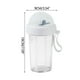 thumbnail image 3 of Botella de agua deportiva de 420 ml | Vaso de plástico portátil a prueba de fugas con tapa y correa de transporte | Material de PC y PP sin BPA para exteriores, viajes, gimnasios, oficinas, 3 of 3