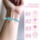 thumbnail image 2 of GOOHOCHY 48 pulseras con dijes de mariposa, pulseras tejidas, pulseras de amistad, pulseras con cordón, 2 of 8