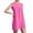 *Red, variant on ClodeEU Women's Linen Blend Sleeveless Crewneck Dress,Solid Color Casual Summer Mini Dress Green,Women's Plus L