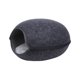 thumbnail image 4 of Cama cueva para gatos de fieltro Salvador con Boca de pescado Gris oscuro, 4 of 10