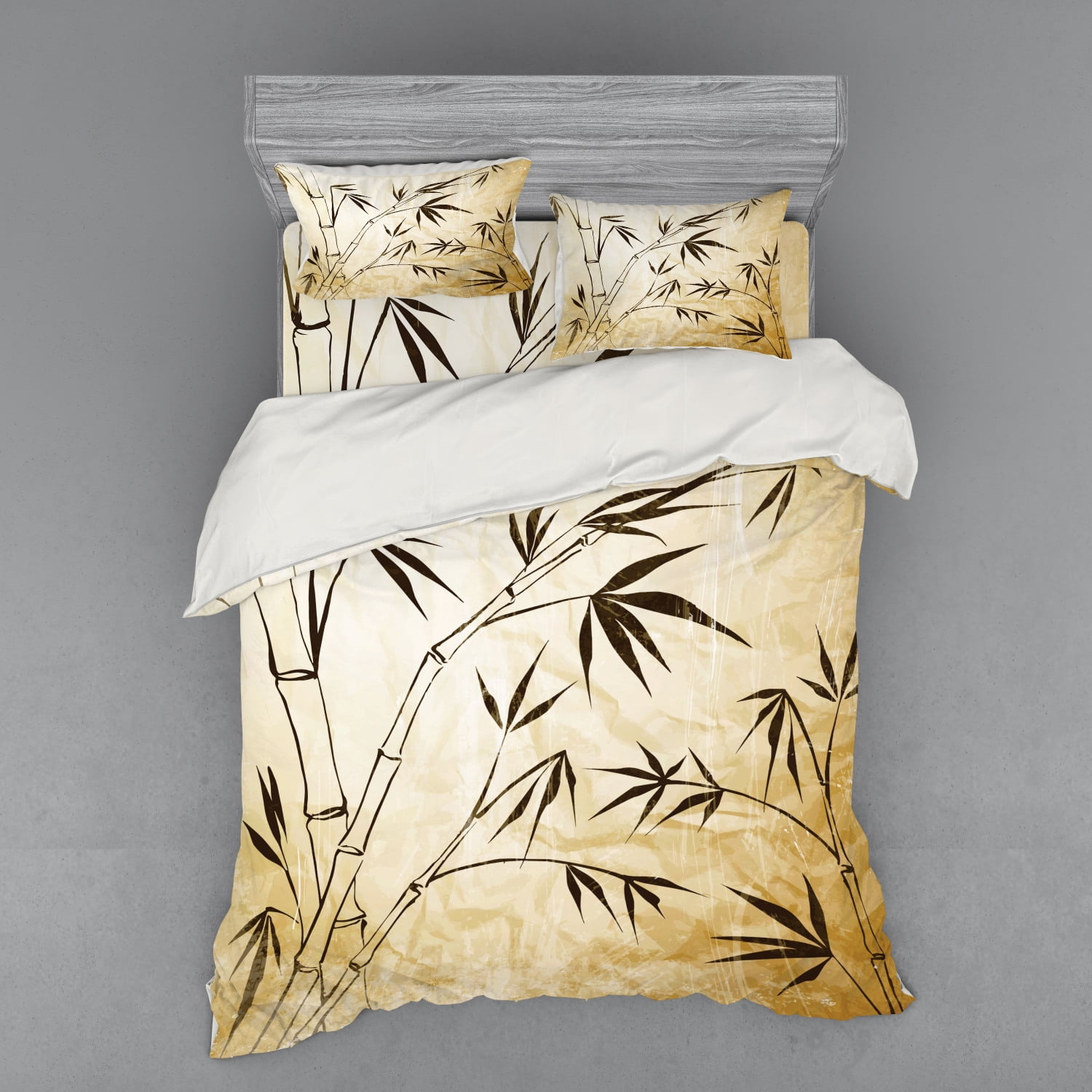 Bamboo Duvet Cover Set Gradient Bamboo Leaves Flexibility Complex Root bamboo-duvet-cover-set-gradient-bamboo-leaves-flexibility-complex-root