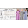 thumbnail image 4 of PPKOOD Women's Casual Plaid Jumpsuit Loose Wide Leg Long Sleeve Jumpsuit Button-up Jumpsuit Pants, 4 of 4