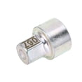 thumbnail image 1 of Wheel Lock Lugnut - Car 067 Anti-theft Screw Nut Removal Key Socket - for BMW MINI COOPER Zinc Plated Alloy Steel Silver Tone - 1 Pc, 1 of 6