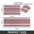thumbnail image 7 of Red Christmas Folk Pattern Kitchen Rugs Sets Of 2,Anti Fatigue Kitchen Mat Rugs Non Slip Washable,Decorative Kitchen Floor Mats for Kitchen,Sink,Laundry,17"x30"+17"x47", 7 of 7