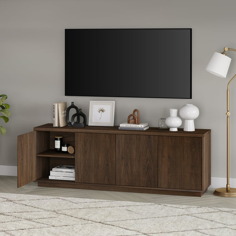 Evelyn&Zoe Hanson Rectangular TV Stand for TV's up to 75