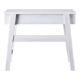 thumbnail image 1 of Bowery Hill Table Console Moderne en Bois à Plateau Relevable en Chêne Blanc, 1 of 7