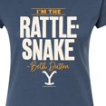 thumbnail image 3 of Yellowstone  - Beth Dutton Im The Rattlesnake - Juniors Fitted Graphic T-Shirt, 3 of 6