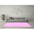 thumbnail image 3 of Ahgly Company Indoor Round Persian Pink Traditional Area Rugs, 5' Round, 3 of 4