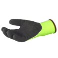 thumbnail image 2 of SAFEGEAR Sandy Latex Palm Terry Lined Gloves, 3 Pairs, Small, Cold Grip, 2 of 4