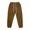 Brown, variant on SROBPTY Fall Winter Kids Boys Girls Pants Solid Cargo Sweatpants Basic