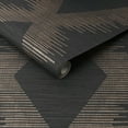 thumbnail image 3 of Serenity Geo Black and Rose Gold Wallpaper, 3 of 4