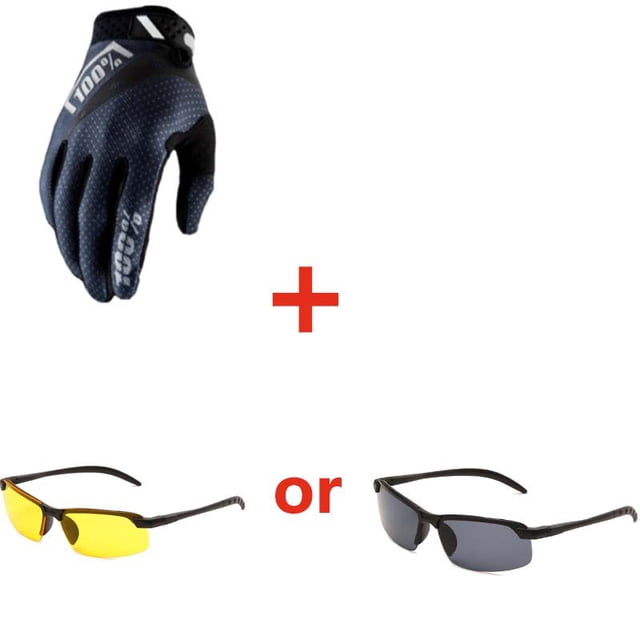 comprar one get two 100% motocross rider bike racing guantes protectores para hombres y mujeres
