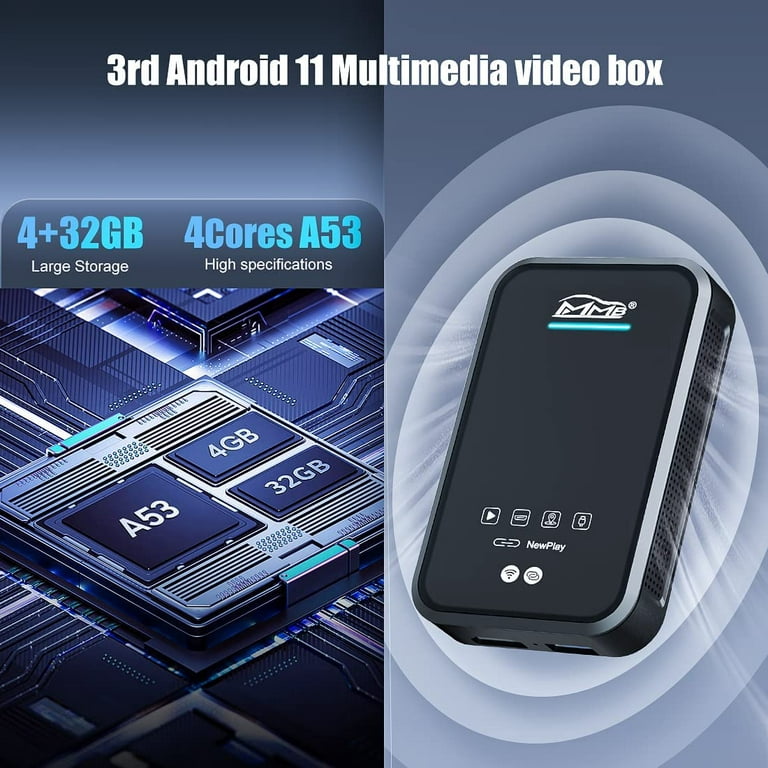 MMB Max AI Box 4.0 Android 13 Multimedia Carplay Adapter – MMB Official