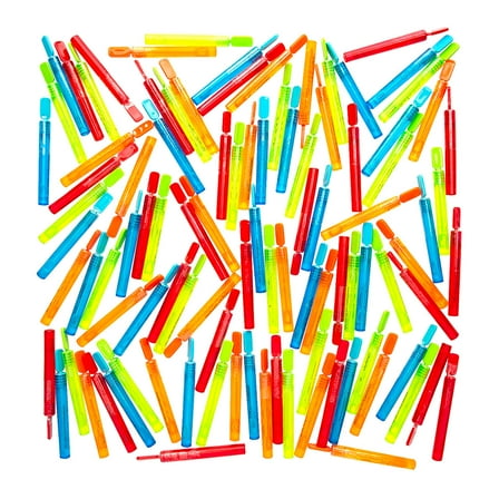 Fun Express Mini Bubble Tubes, Bulk 100 Pieces