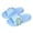 Sky Blue, variant on hzomhy Childrens Thickened Reversible Bathroom Slippers Unisex Soft Nonslip Washable Quick Drying Cozy Breathable Lightweight Cushioned Home