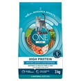 thumbnail image 1 of Purina ONE +Plus High Protein Salmon & Ocean Whitefish Formula, Dry Cat Food 3kg, 1 of 9
