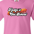 thumbnail image 4 of Inktastic Kickin' it Old School with Weathered Retro Stripe Youth T-Shirt, 4 of 5