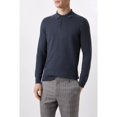 thumbnail image 3 of Burton - Polo Punto de Mezcla de Algodón para Hombre (Petróleo), 3 of 5