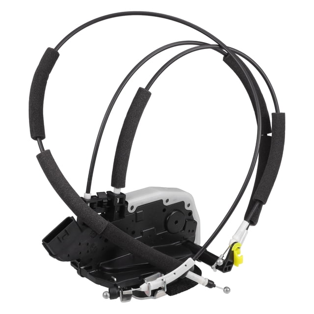 Motor de actuador de cerradura de puerta eléctrica del lado del conductor delantero izquierdo con cable para Nissan Armada No.805011LA0A Negro