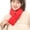 Red, variant on Winter Warm USB Rechargeable Heated Scarf Washable Neck Heating Pad Cold Protection Scarf for Men Women, Battery not included