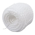 thumbnail image 2 of Organizador de cables en espiral, enrollador de cables flexible, protector de cables eléctricos, funda de tubo de PE, color blanco, 28 mm, 40 metros, 2 of 12