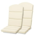 thumbnail image 1 of Aoodor Outdoor Adirondack Chair Cushions Set of 2, Water Resistant High Back Patio Rocking Chair Cushion, 1 of 7
