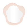 thumbnail image 1 of 1 Pc Espejo Cosmético de Forma Irregular para Mujeres, Espejo de Plástico Plateado Rosa para Viajes de Negocios y Vacaciones, 1 of 3