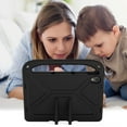 thumbnail image 6 of Allytech Lenovo Tab P11(TB-J606F/TB-J606X) 11 Inch Case,Soft EVA Rubber Children Proof Handle Kickstand Heavy Duty Protection Shockproof Case Cover for Lenovo Tab P11(TB-J606F/TB-J606X),Black, 6 of 6