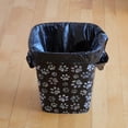thumbnail image 3 of T-shirt Black Plastic Bag (600 ct.) Small Can Liners Thank You Grocery Shooping Size Doggy Poop Bags Compatible with Arm & Hammer Swivel Bin & Rake pooper scooper Multipurpose Bags, 3 of 8