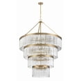 thumbnail image 2 of EMO-5409-MG Crystorama Lighting Emory - 22 Light Chandelier-55.25 Inches Tall and 40 Inches Wide-Modern Gold Finish, 2 of 11