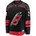 thumbnail image 2 of Men's Fanatics Seth Jarvis Black Carolina Hurricanes Home Breakaway Jersey, 2 of 3