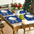 thumbnail image 6 of WEGFTDUOP Christmas Placemat Table Mat Christmas Home Living Room Decoration Placemat, 6 of 6