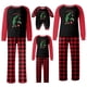 thumbnail image 1 of Conjuntos de pijamas navideños familiares a juego Grinch 2024, pijama de Grinch con parte superior y pantalones de pijama a cuadros, pijama de Grinch para niños y adultos para la familia, Hombres L, 1 of 4