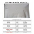 thumbnail image 3 of 16:9 Projector Simple Curtain 133 Inches Anti-light Screen Home Outdoor Office Portable 3d HD Projector Screen ,Not Opaque Projection, 3 of 5