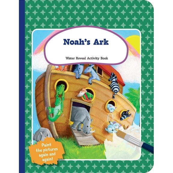 Noah's Ark - Water Reveal Activity Book, (Hardcover)