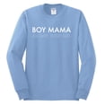 thumbnail image 2 of Boy Mama All Day Everyday Mom Son Gift | Mens Mother's Day Long Sleeve T-Shirt, Light Blue, X-Large, 2 of 4