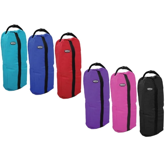 Showman Nylon Bridle or Halter Bag w/ Front Zipper Closure