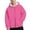 Pink_18f#825, variant on Fabrcox Long Sleeve Zip Up Trendy Hoodies for Men Fleece Lined Thermal Hooded Jacket Casual Comfortable Athletic Workout Hoodie Red 3XL
