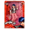 Miraculous Super Secret Marinette with Ladybug Outfit Doll Playset, 7 Pieces