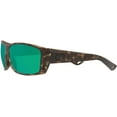 thumbnail image 3 of Costa Del Mar Mens Cat Cay Rectangular Sunglasses Wetlands/Green Mirrored Polarized-580g 61 Millimeters, 3 of 7