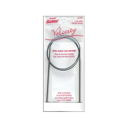 UPC: 0077216003798 | Bates Velocity Nkl Plate Circ Knit Needle 29  4