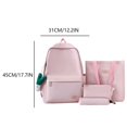 thumbnail image 2 of Mochila para Estudiantes Estética Ligera 4 Piezas Mujeres Y Niñas, 2 of 7