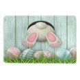 thumbnail image 2 of Easter Door Mat Decorative Front Door Mat, Non-Slip Rubber Easter Welcome Decorative Doormat, Colorful Easter Eggs Rabbit Bunny, Easter Outdoor Floor Mat, 15.7"x23.6", 2 of 3