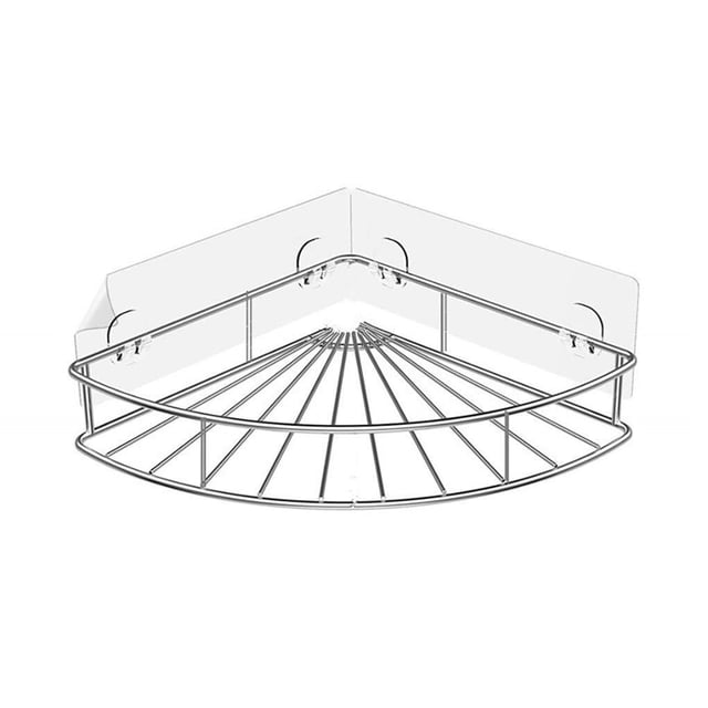 Matsuzay Adhesivo ducha estante organizador baño almacenamiento acero inoxidable sin perforación Cocina y Comedor No.1 Matsuzay HA026237-01
