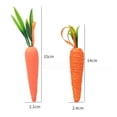 thumbnail image 2 of Huanglei Easter Carrot Ornament Creating A Cozy Spring Home Decorating Your Festive Atmosphere Suitable For Various Occasions Making Your Home Feel More Festive., 2 of 3