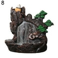 thumbnail image 2 of Ludlz Backflow Incense Holder Waterfall Incense Burner, Mountain Tower Censer Aromatherapy Ornament Home Decor Resin Mountains Rivers Incense Burners Holder Censer Aromatherapy, 2 of 7