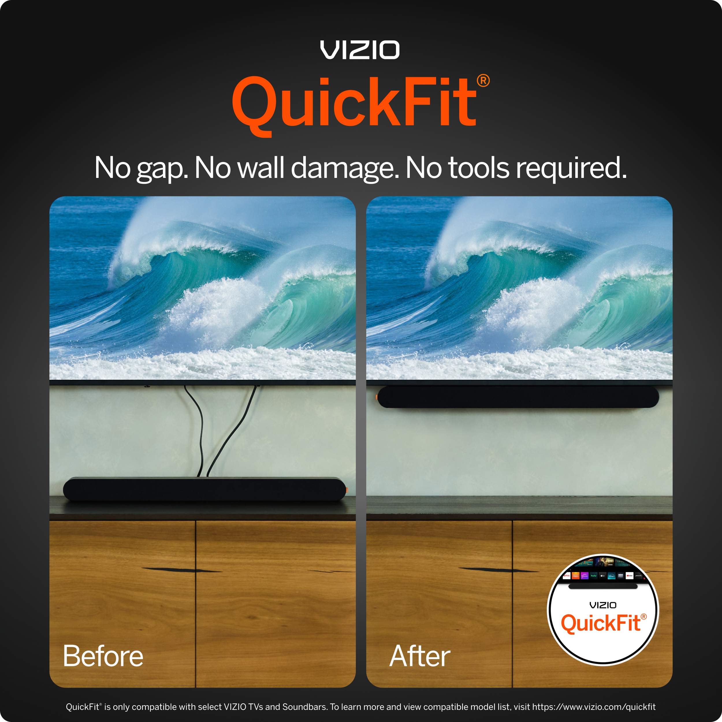 VIZIO 55" Mini LED Quantum 4K QLED Smart TV photo 7