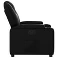 thumbnail image 5 of vidaXL Recliner Chair Black Faux Leather, 5 of 5